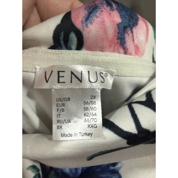 2X  Venus off shoulder floral dress - Picture 5 of 8